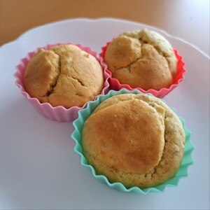 ホットケーキミックスで★さつまいものカップケーキ